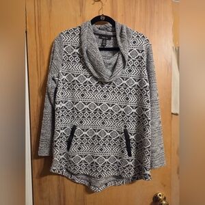 Soft Cowl Neck Sweater